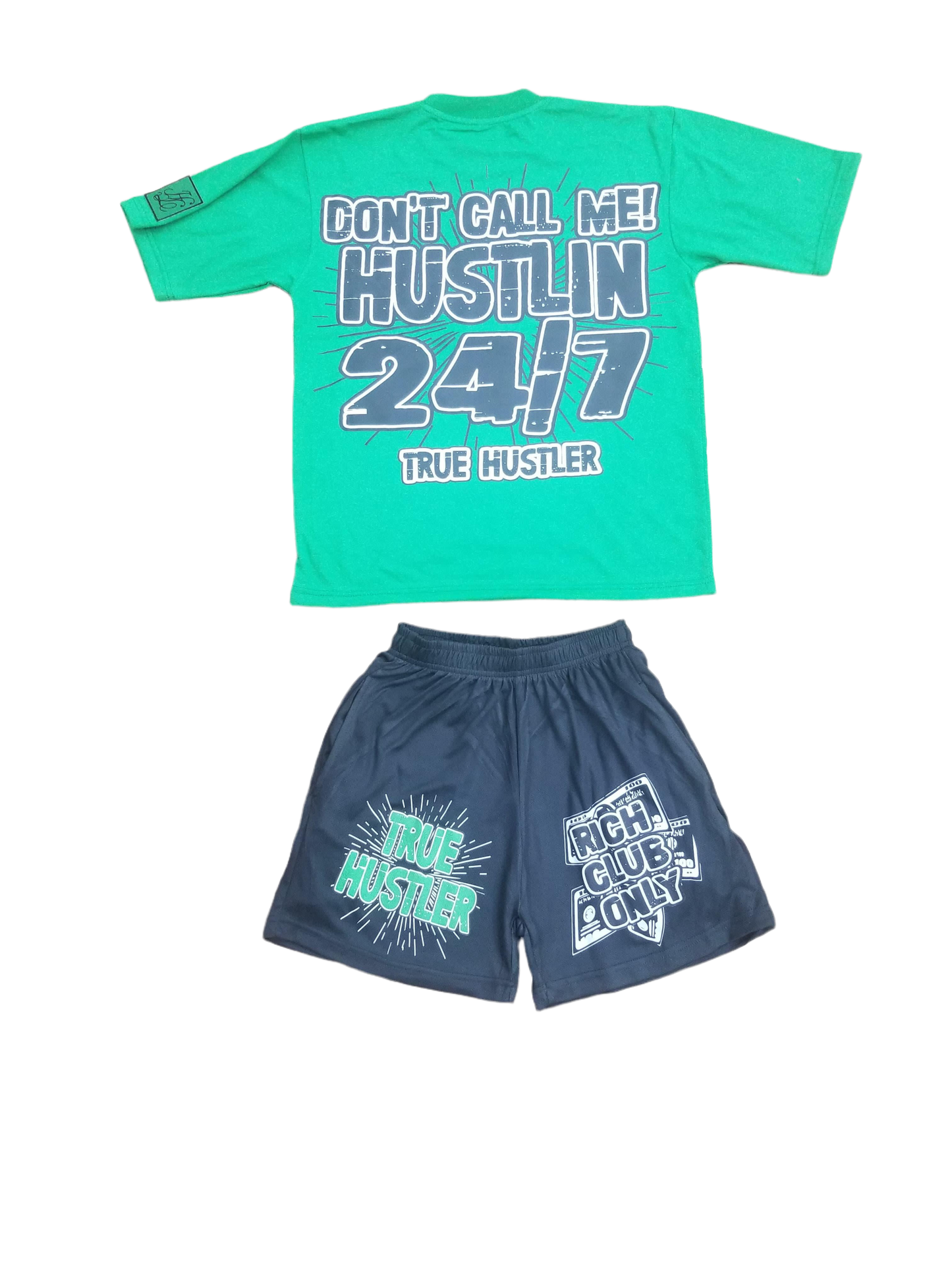 Green “Rich Club” True Hustler Set