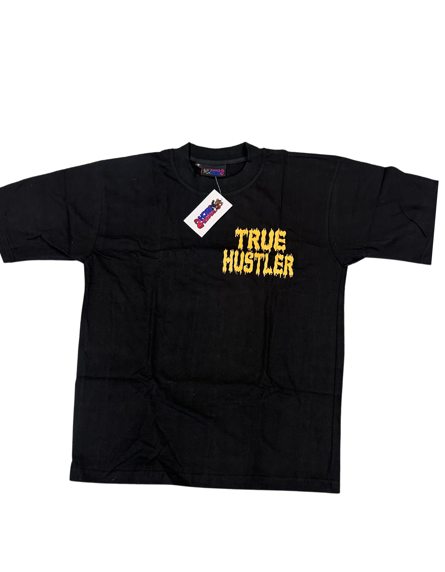 Hillside “True Hustler Studios Members” Graphic Tee – Black/Gold