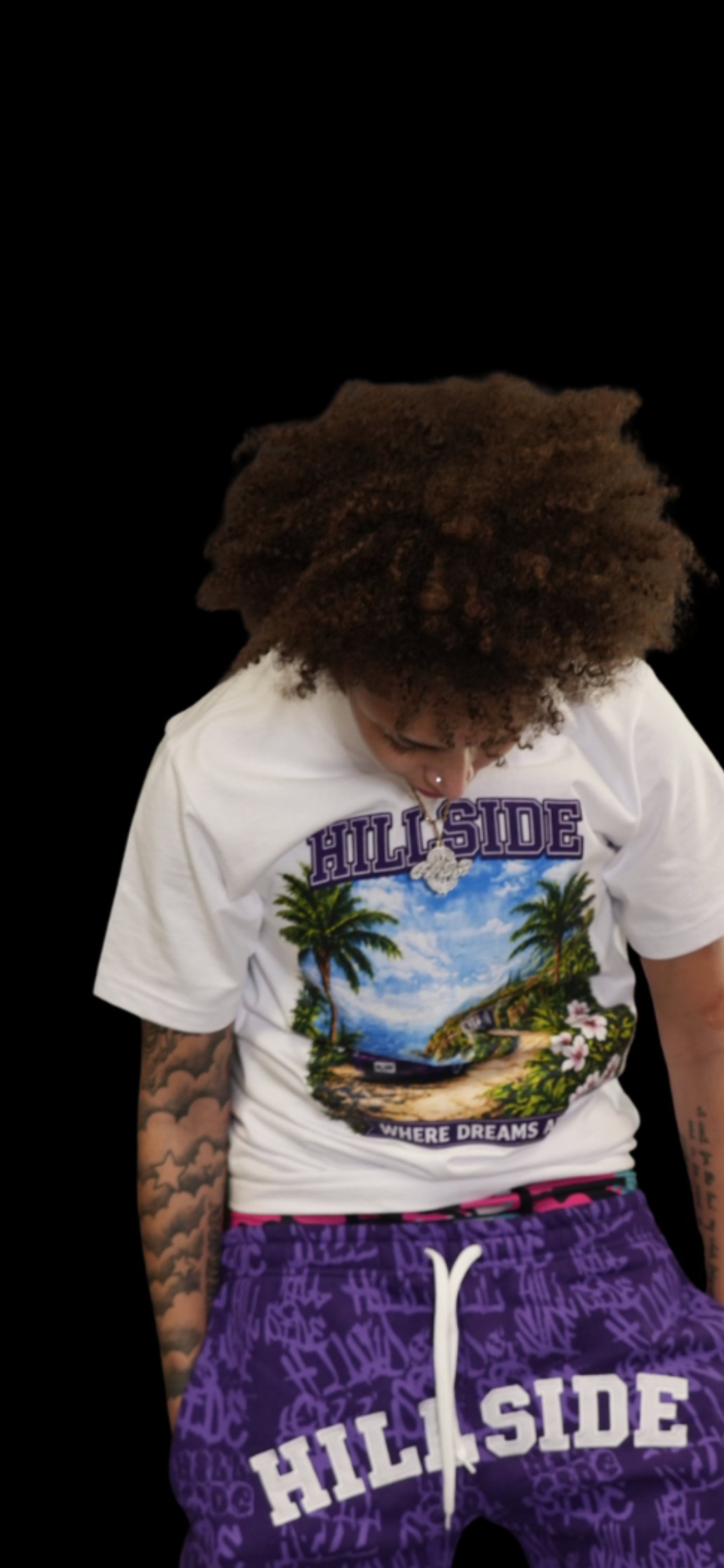 Purple Paradise Tee