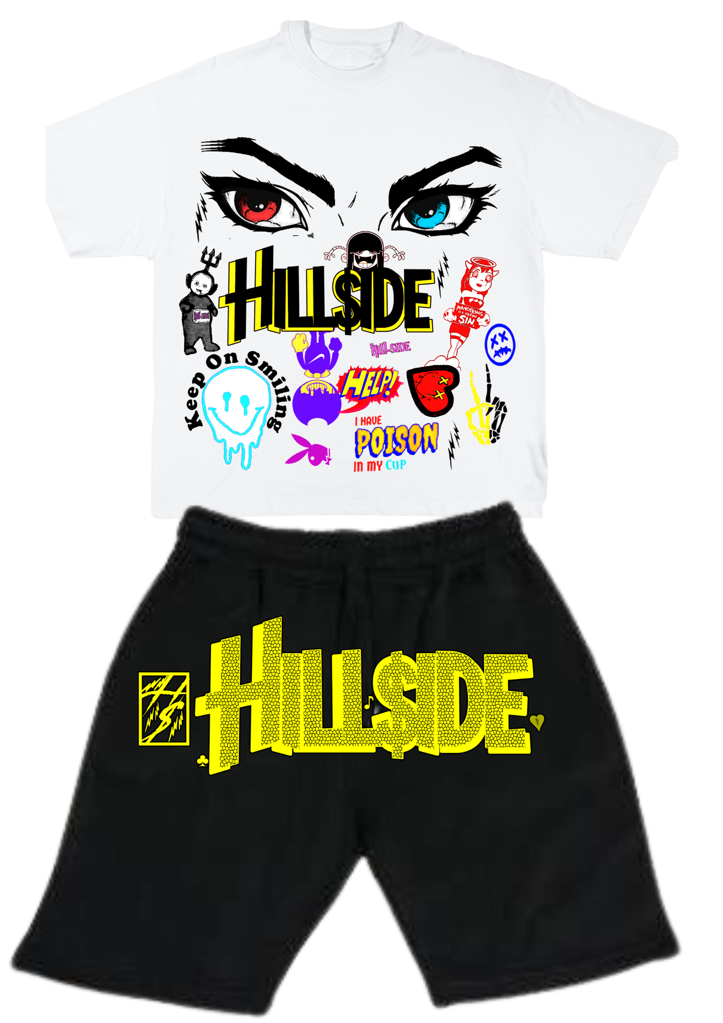 Yellow “Hillside” Summer Set