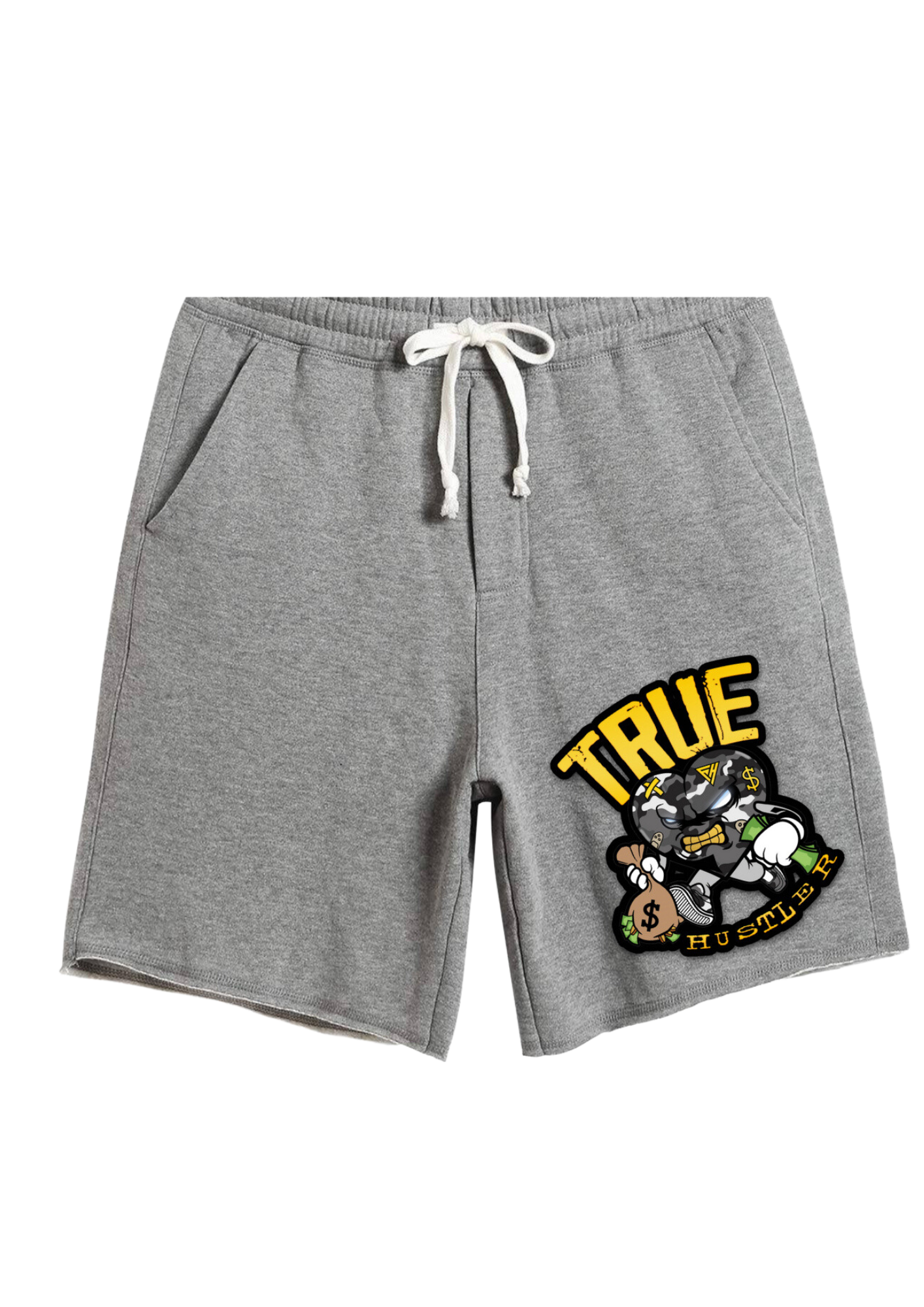 Yellow True Hustler Shorts