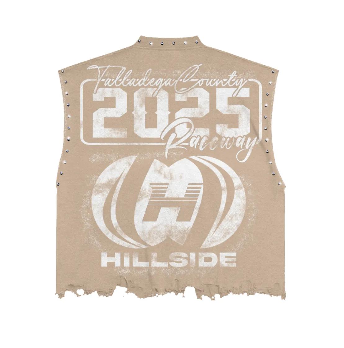 Hillside Raceway Sleeveless Tee - Tan
