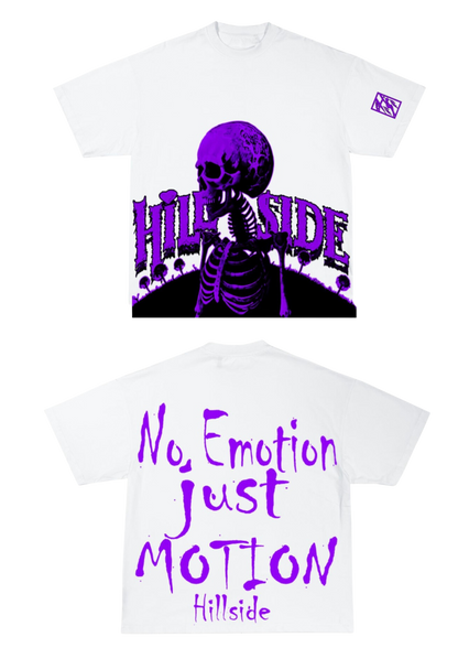 Hillside No Emotion Just Motion Tee - Purple