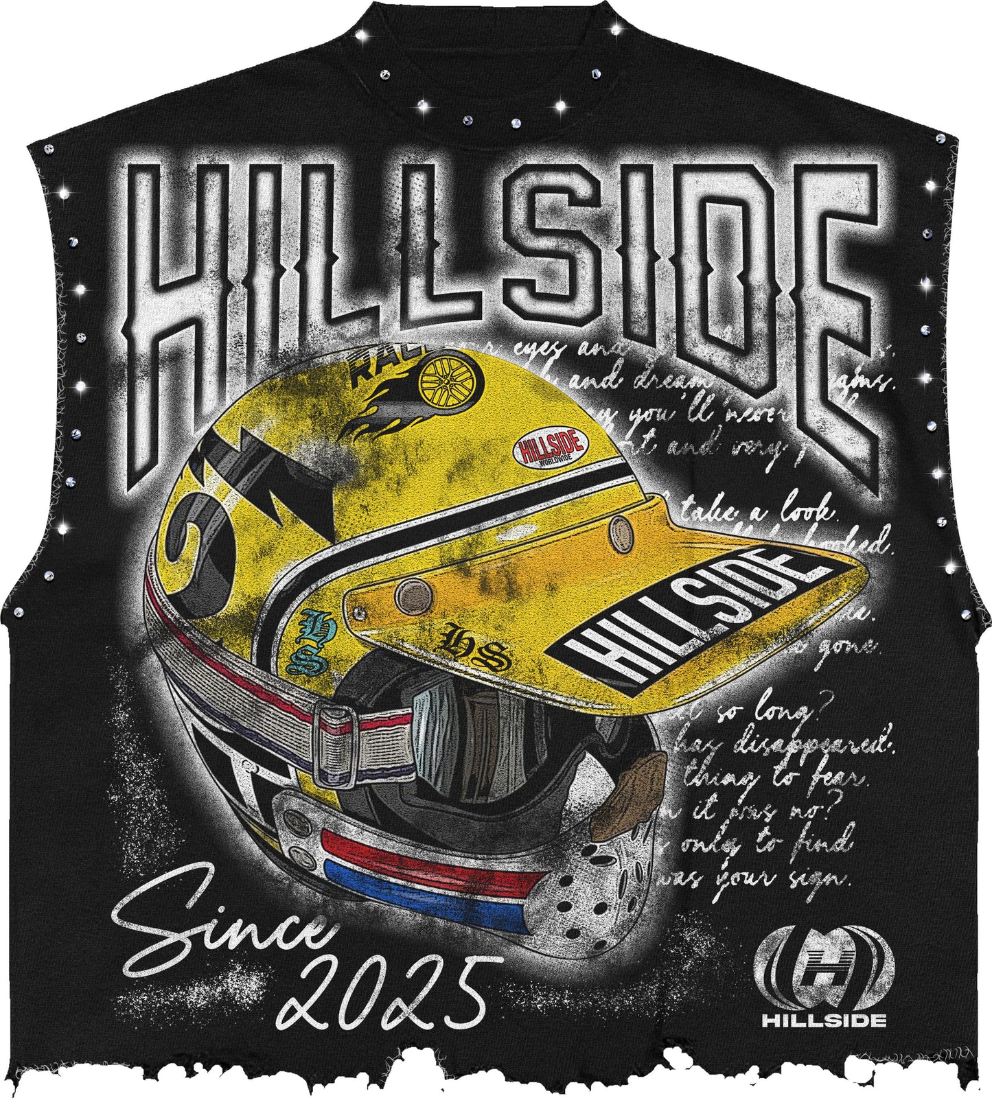 Hillside Raceway Sleeveless Tee - Black