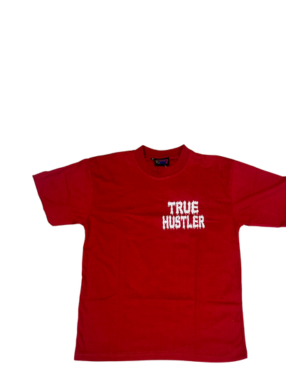 Hillside “True Hustler Studios Members” Graphic Tee – Red