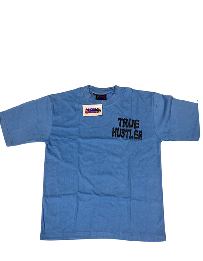 Hillside “True Hustler Studios” Graphic Tee – Sky Blue