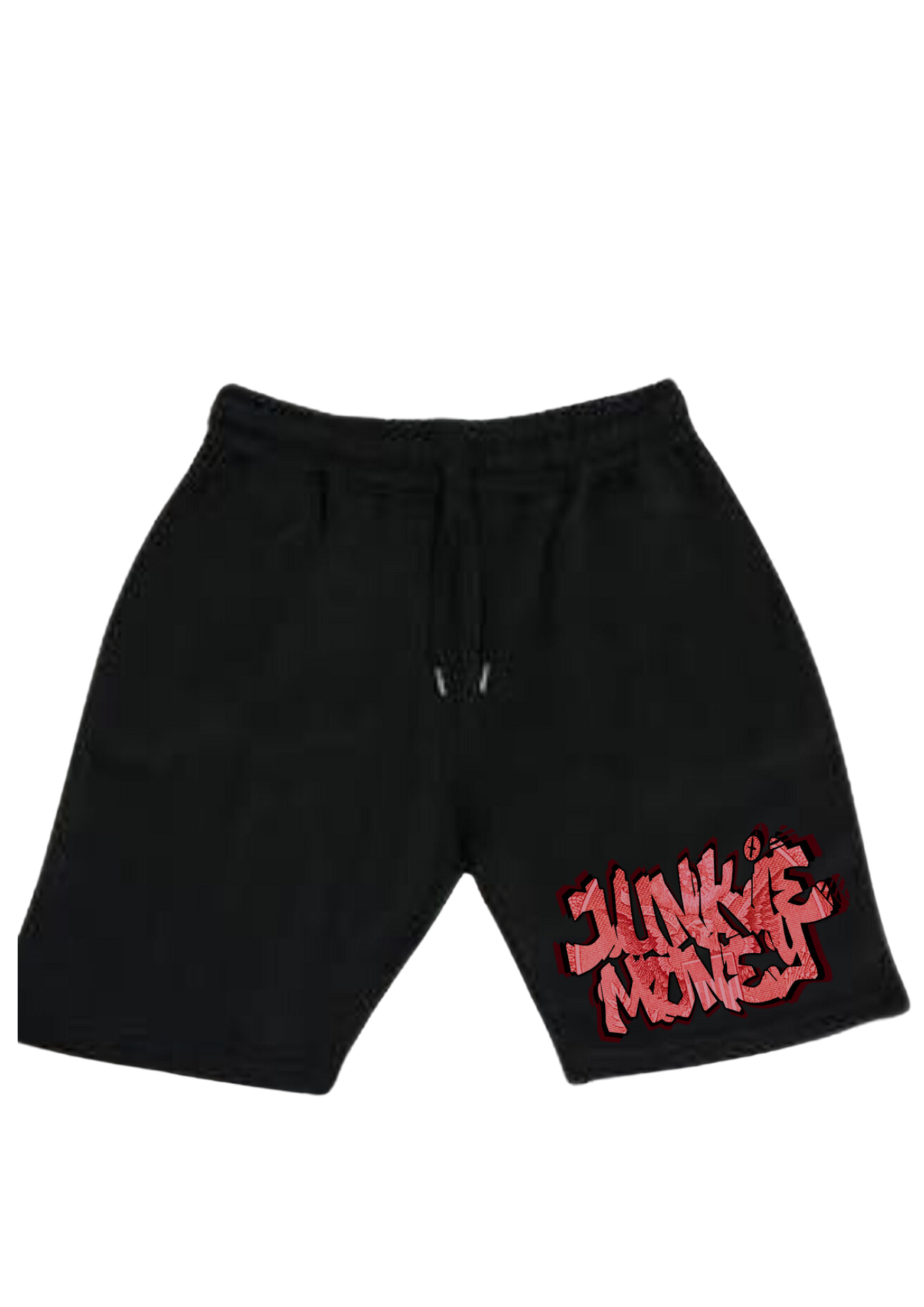 Red Junkie Money Shorts