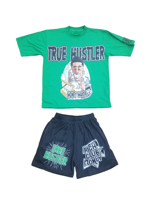 Green “Rich Club” True Hustler Set