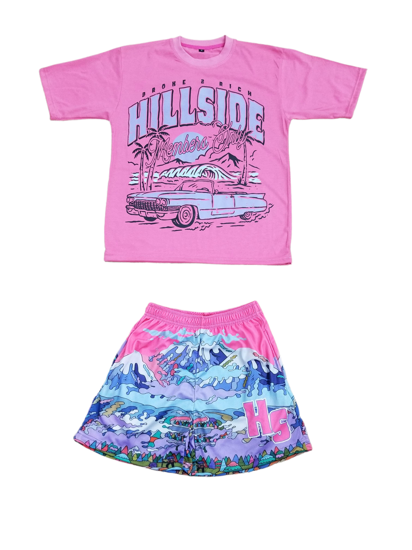Pink “Member’s Only” Hillside Set