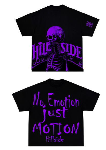 Hillside No Emotion Just Motion Tee - Purple