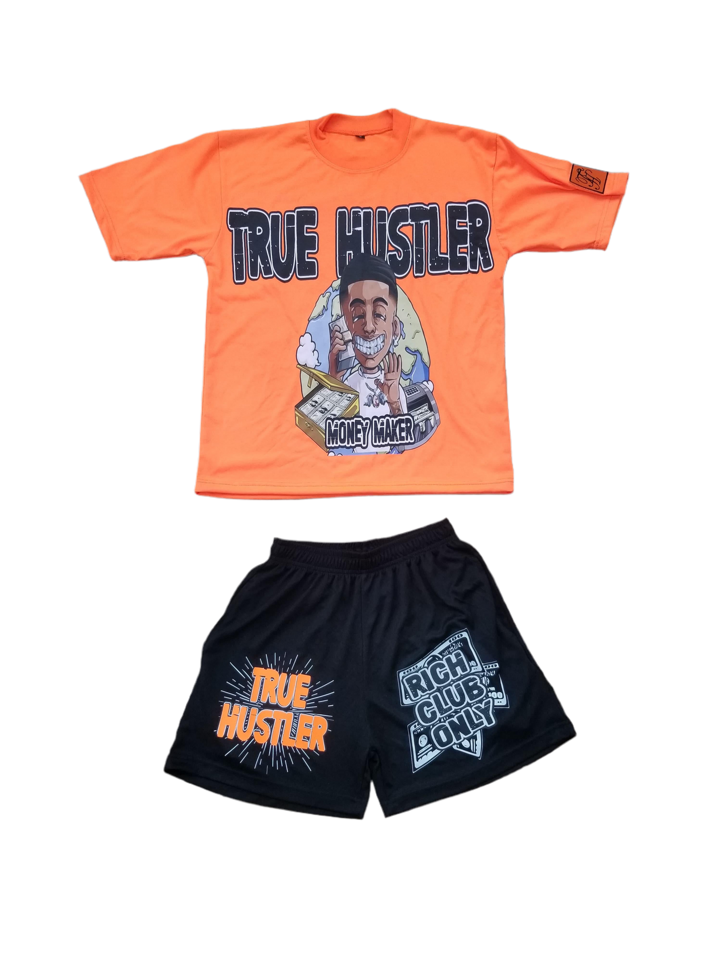 Orange “Rich Club” True Hustler Set