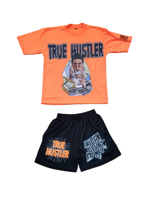 Orange “Rich Club” True Hustler Set