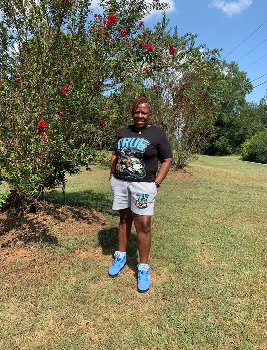 Light Blue “True Hustler”  Summer Set