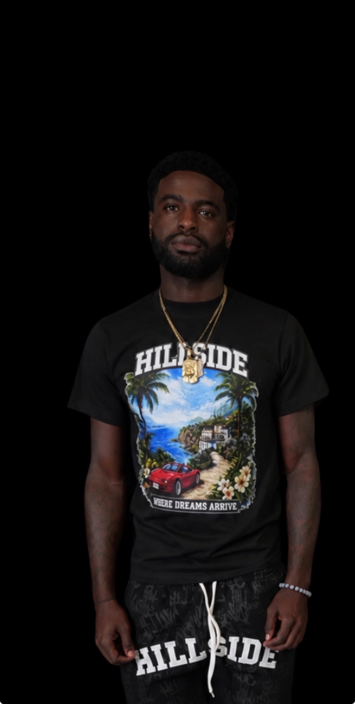 Black Paradise Tee