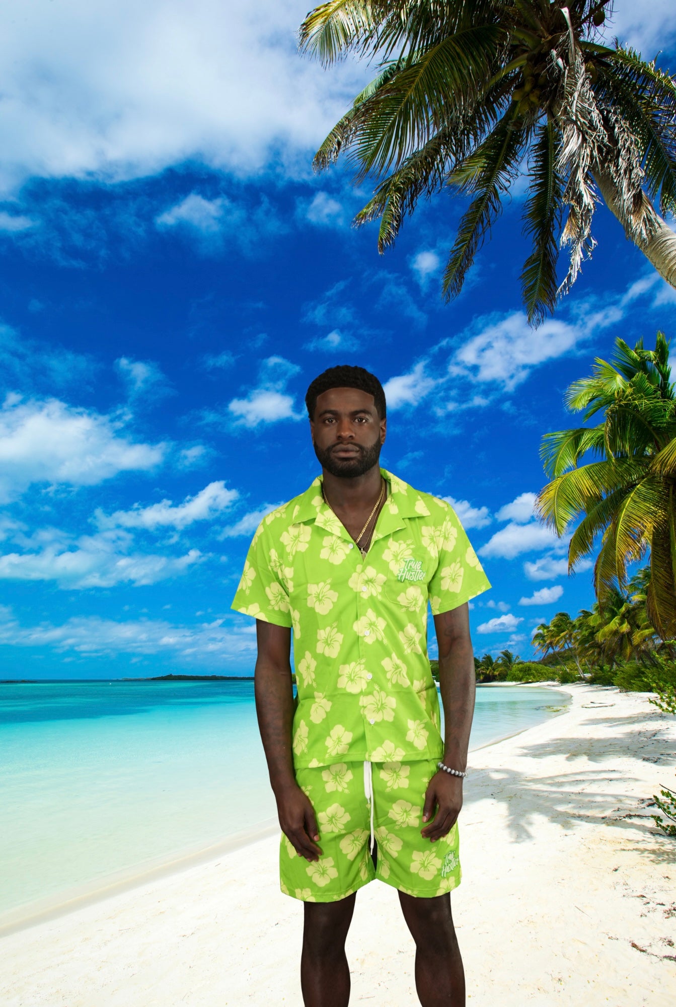 Hillside × True Hustler Lime Oasis Resort Set