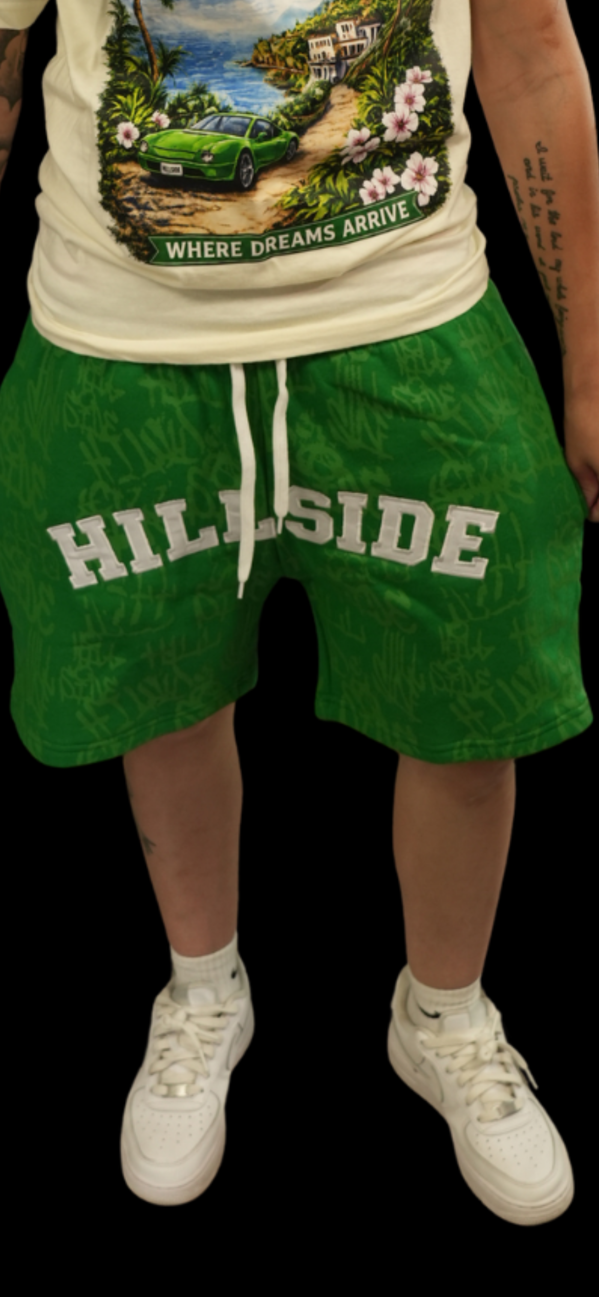 Green Paradise Shorts