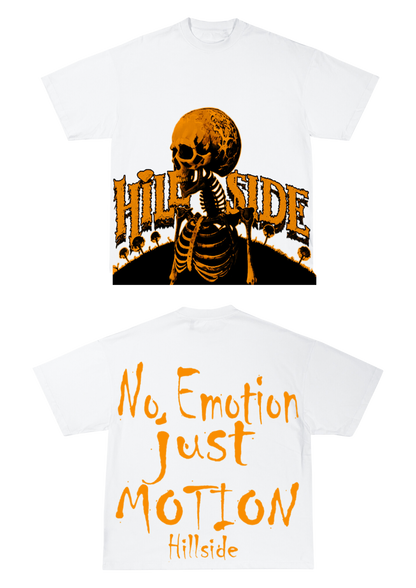 Hillside No Emotion Just Motion Tee - Orange