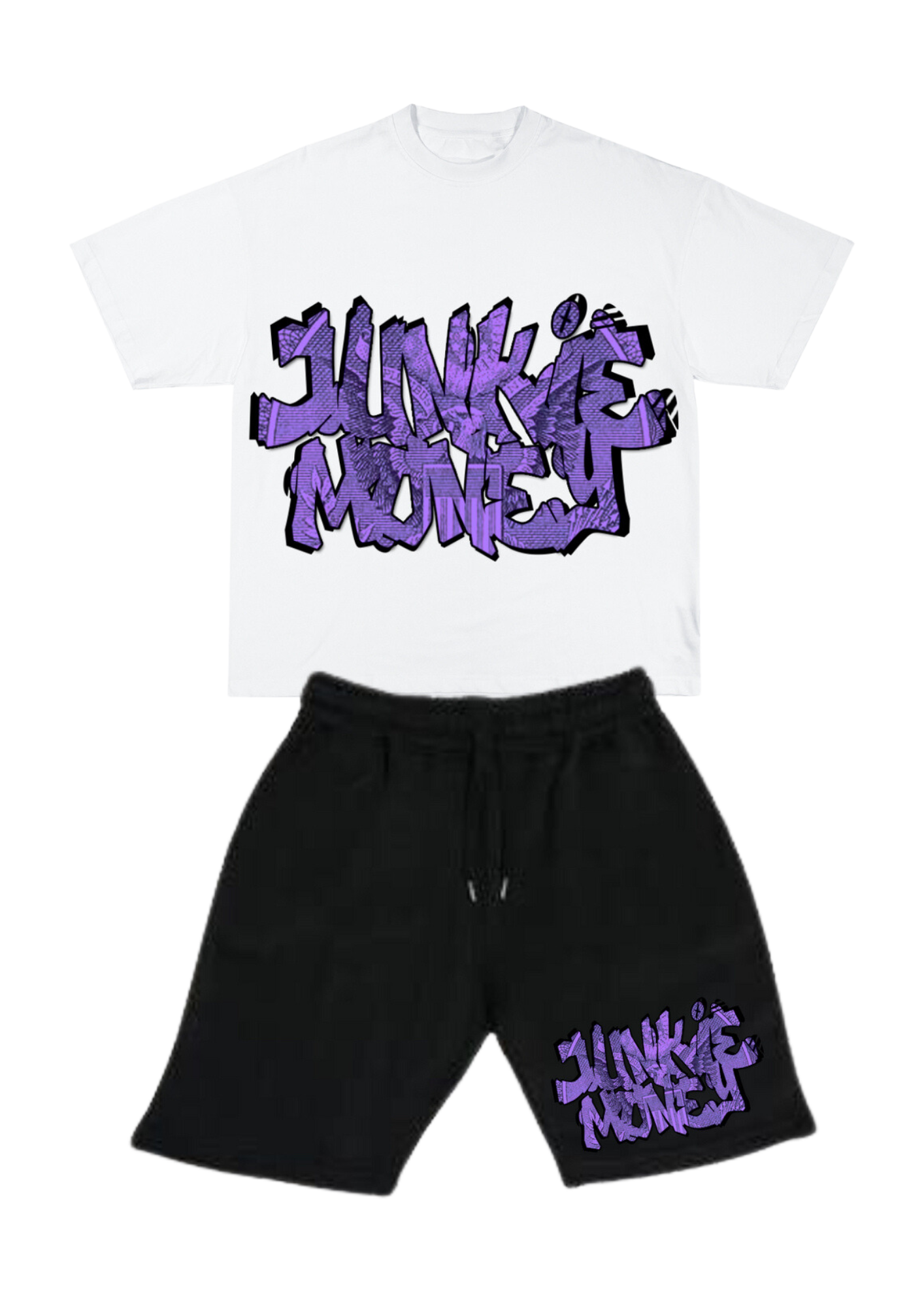 Purple “Junkie Money” Summer Set