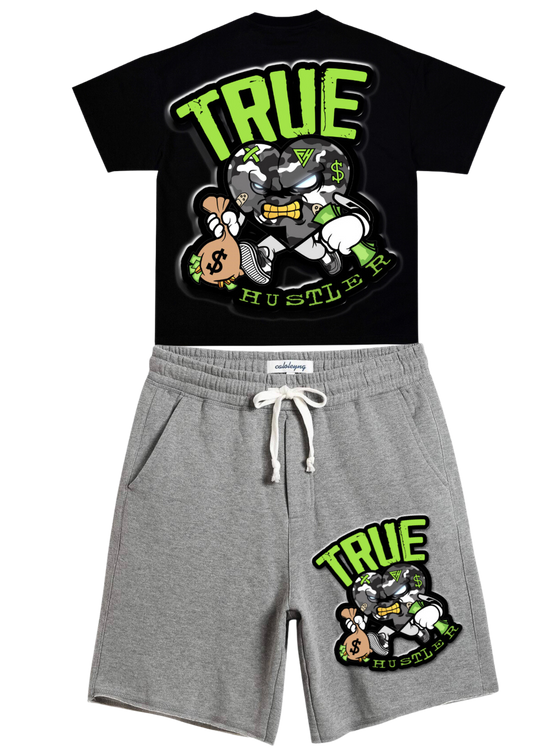 Lime Green “True Hustler” Summer Set