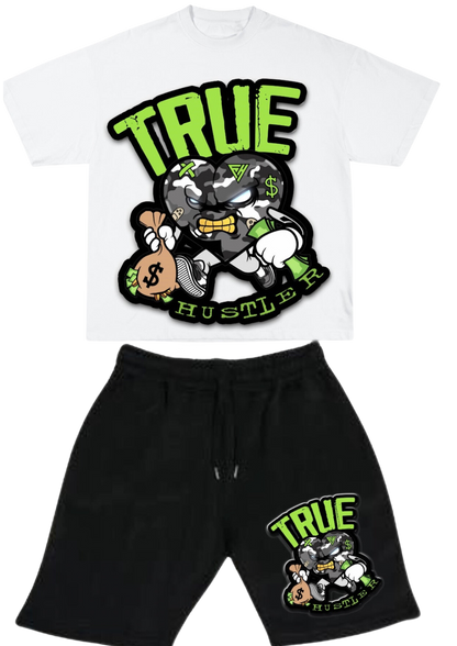 Lime Green “True Hustler” Summer Set