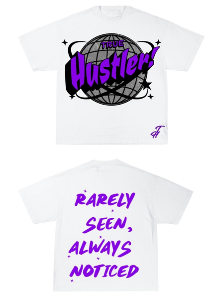 True Hustler (Purple Globe) Shirt