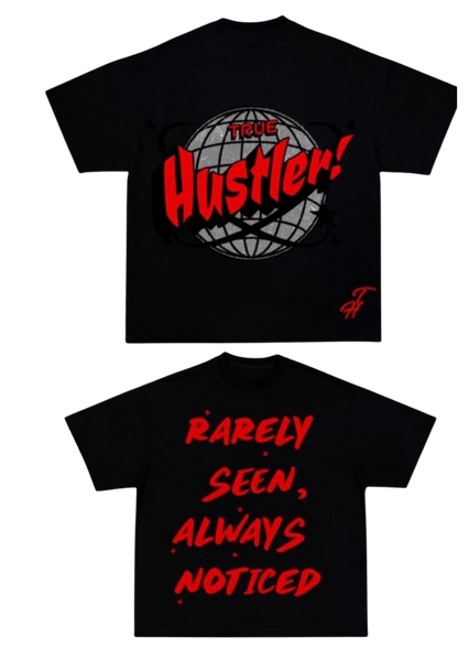 True Hustler (Red Globe) Shirt