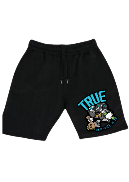Light Blue True Hustler Shorts