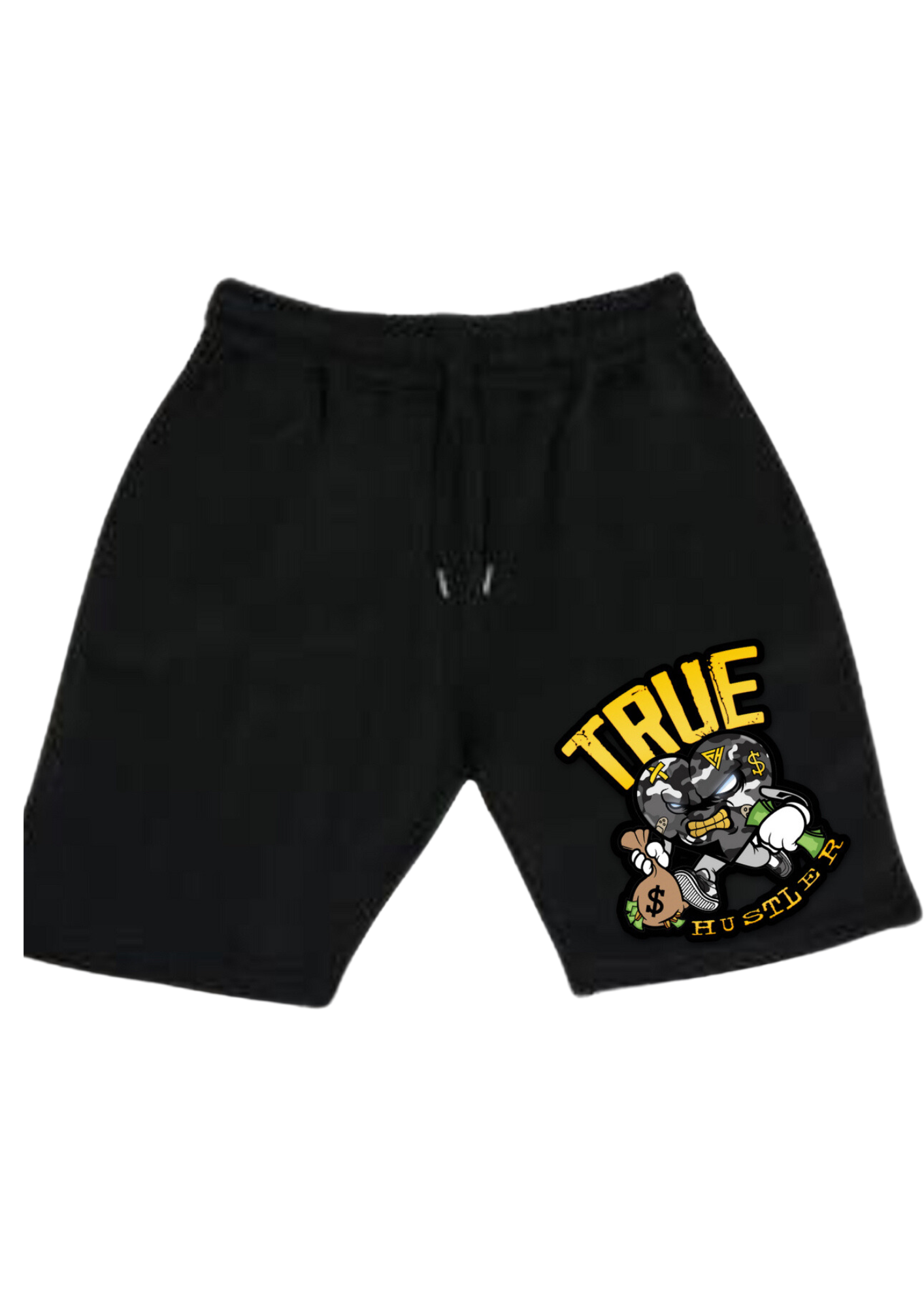 Yellow True Hustler Shorts