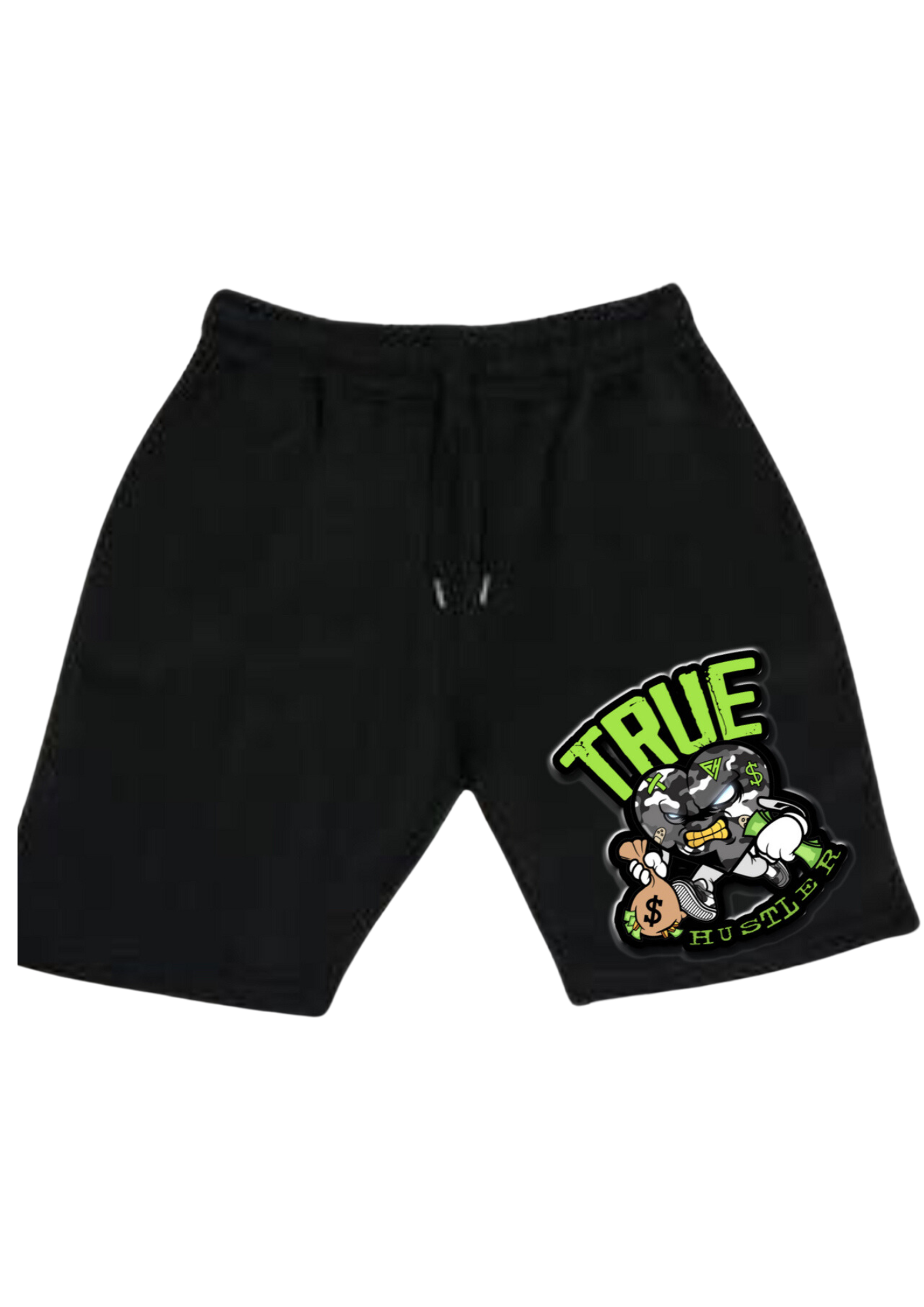 Lime Green True Hustler Shorts