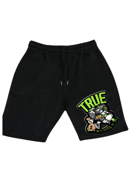 Lime Green True Hustler Shorts