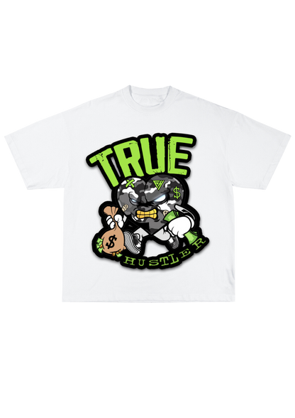 Lime Green True Hustler Shirt