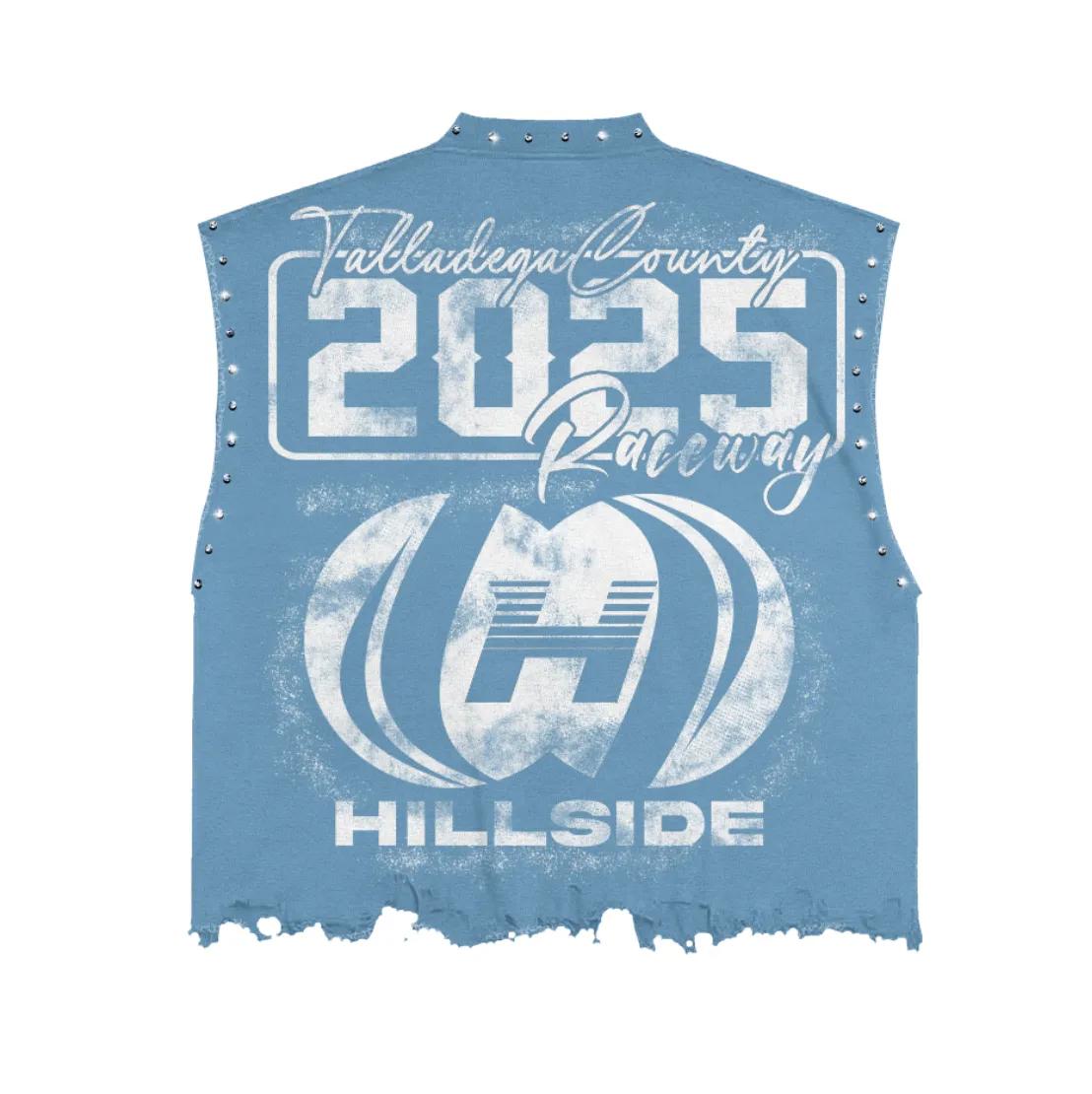 Hillside Raceway Sleeveless Tee - Blue