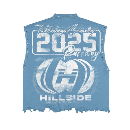 Hillside Raceway Sleeveless Tee - Blue