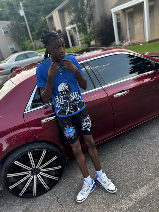 Hillside No Emotion Just Motion Tee - Blue