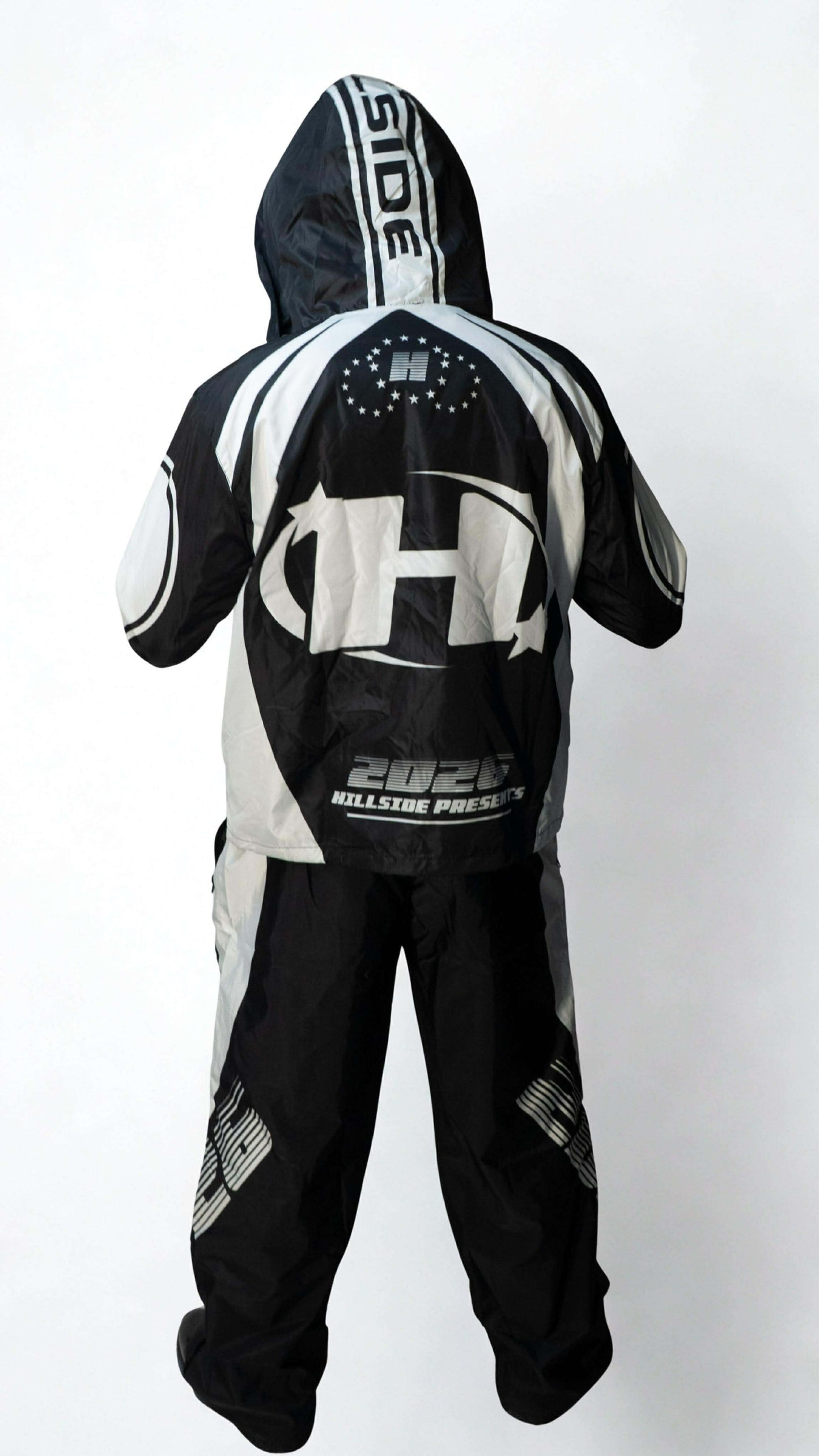 Hillside 26 Sport Windbreaker Set – Pink/White